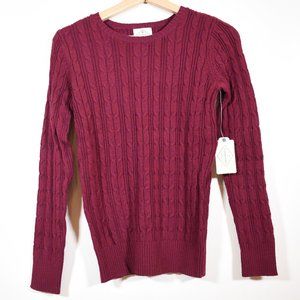 St. John's Round Neck Pullover Sweater